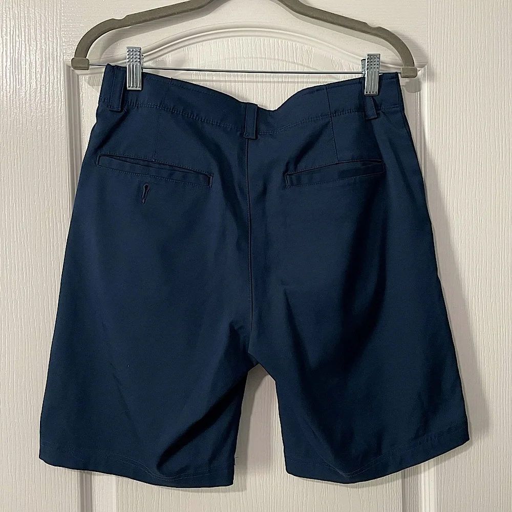 PGA Tour, Men’s, 30 Waist, Navy/Grey/Tan, 9” Golf Shorts